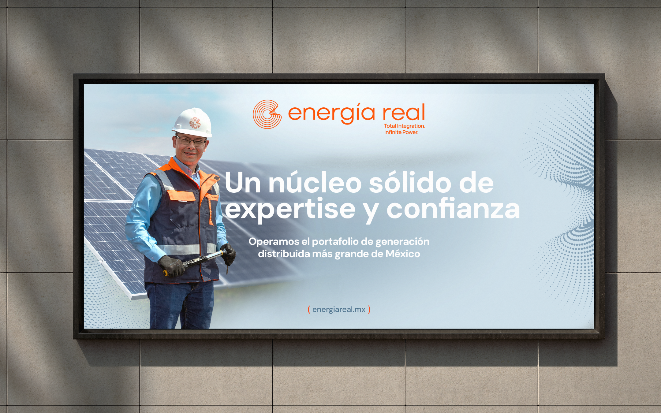 Branding Energía Real paneles solares generación distribuida diseño Seis Grados Estrategia Diseño